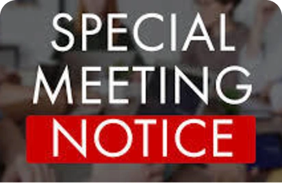 Notice of Public Hearing